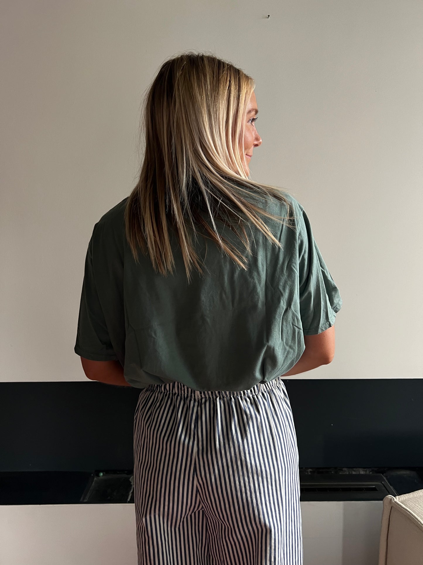 Basic tee kaki