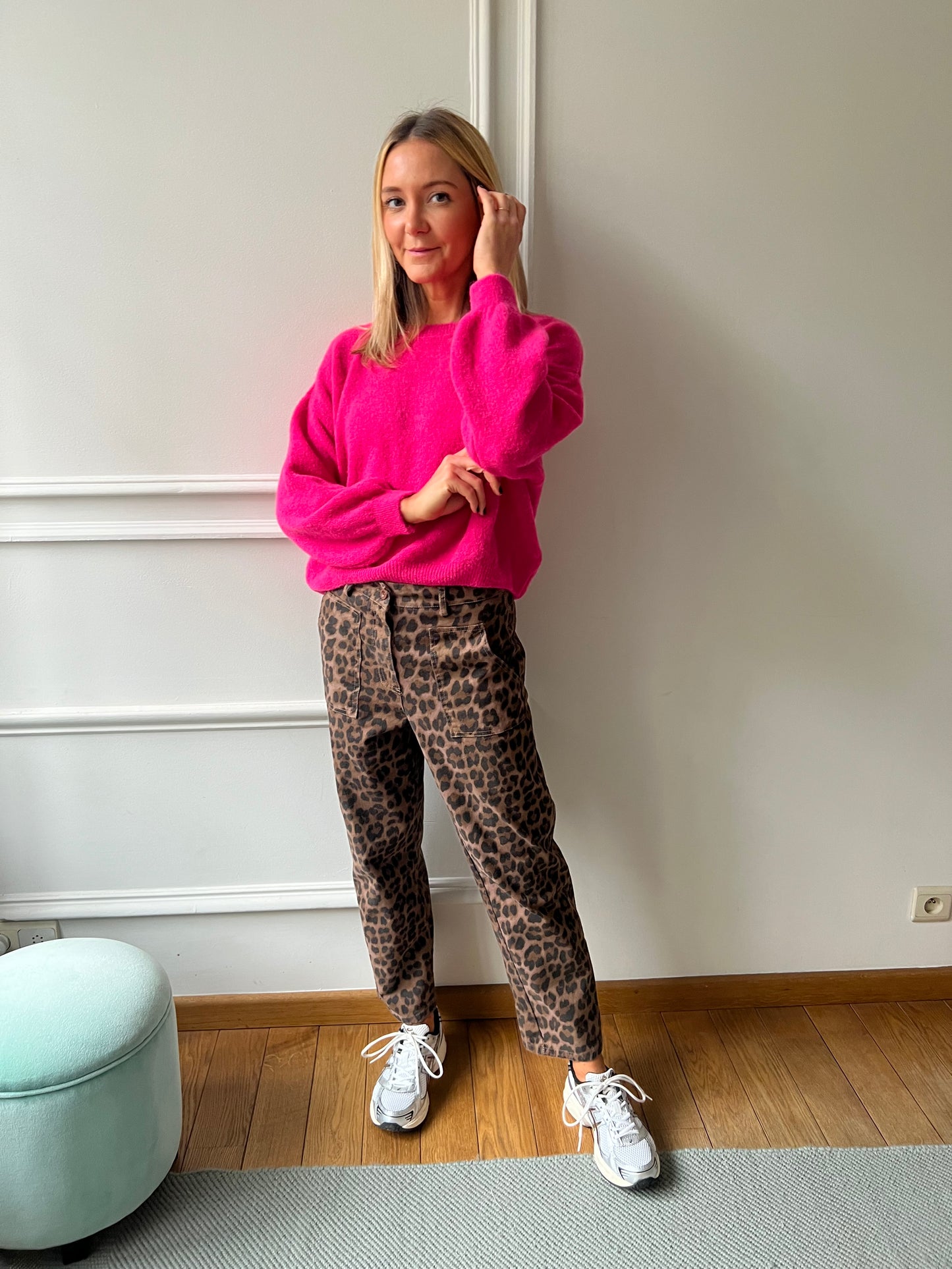 PANTALON LEOPARD