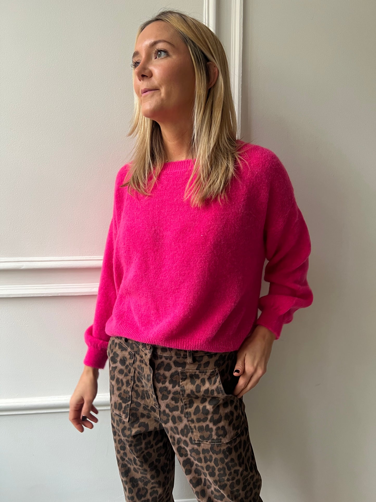 PINK SWEATER