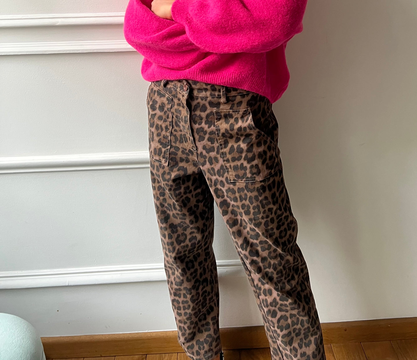PANTALON LEOPARD
