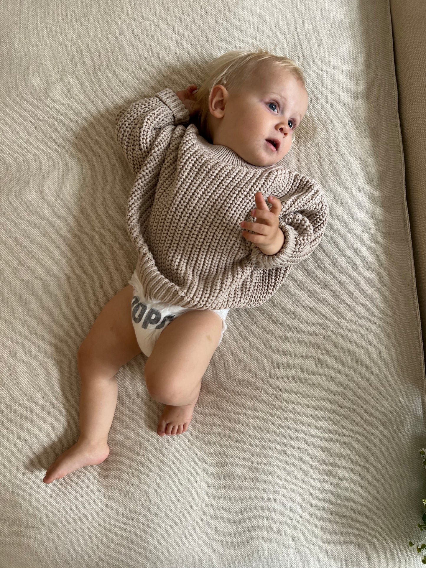 CHUNKY SWEATER NATURAL