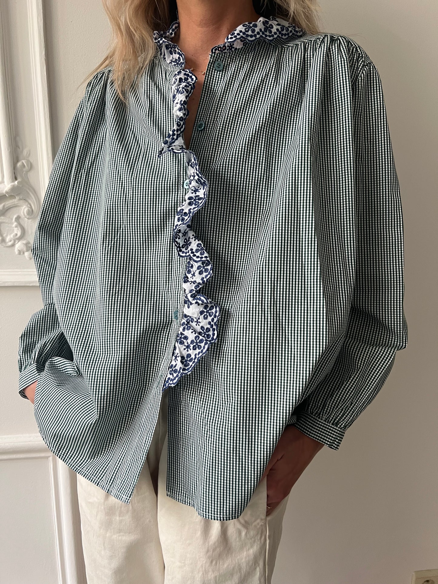 BLOUSE GREEN