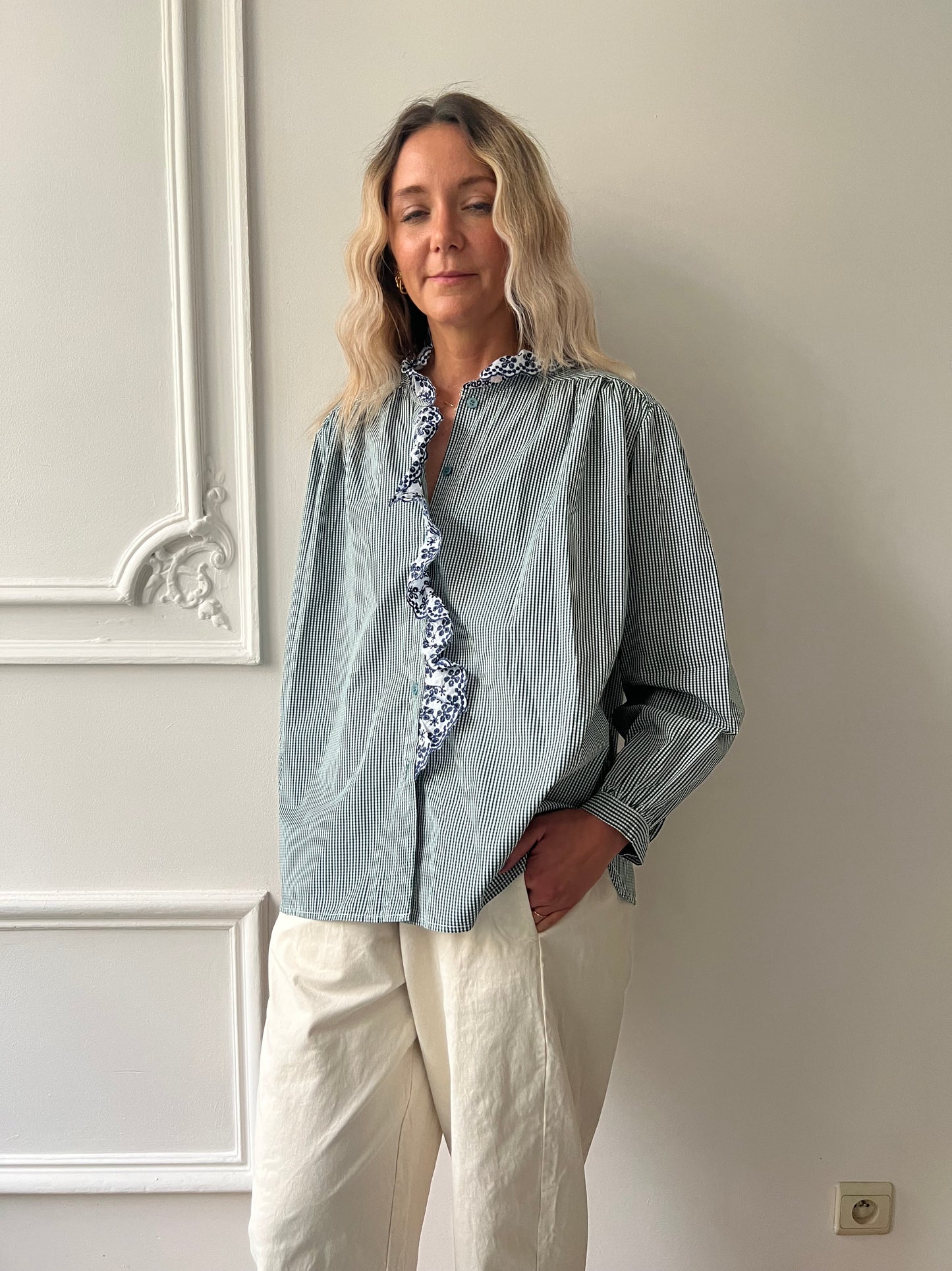 BLOUSE GREEN