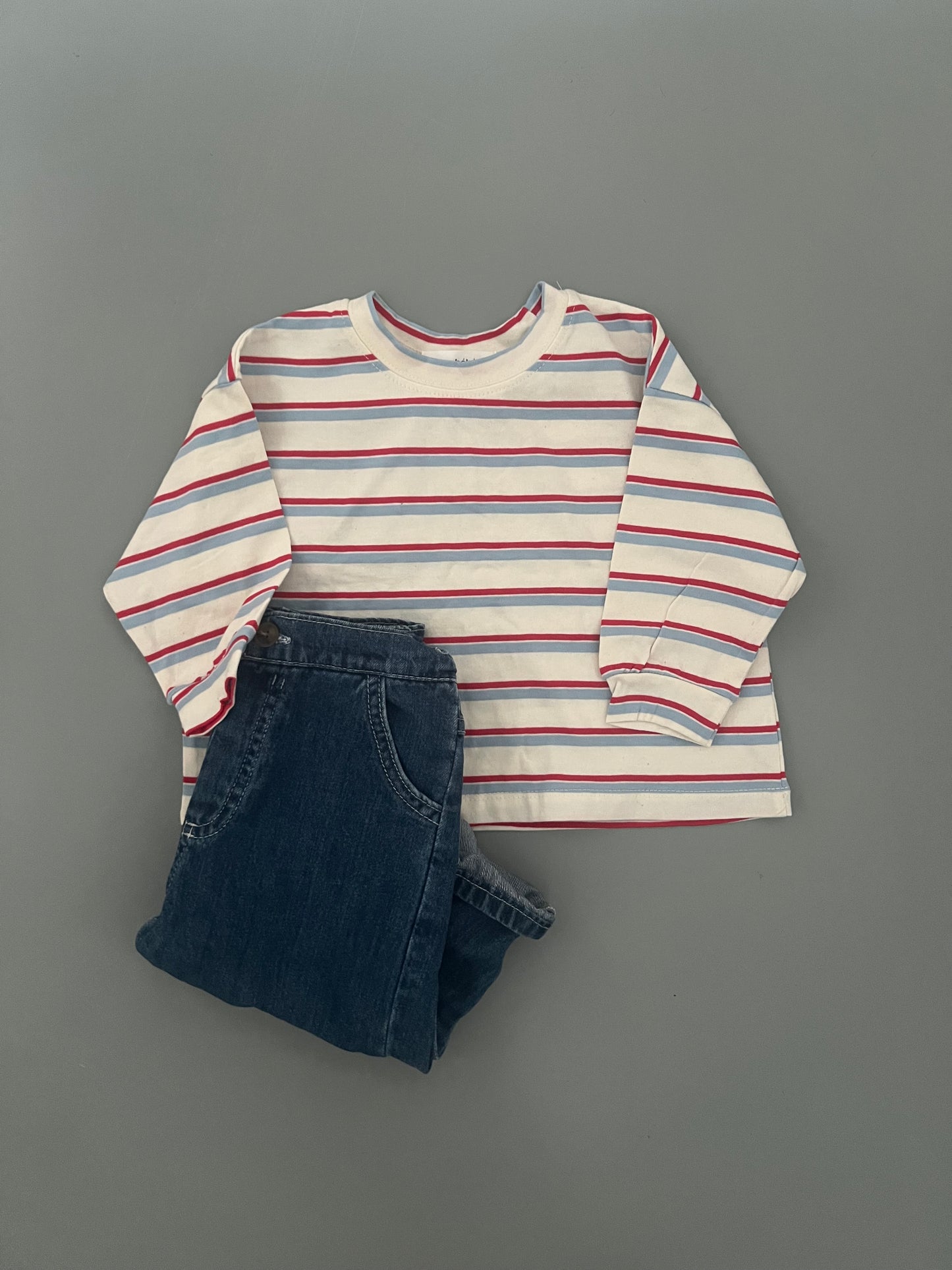 Stripe red tee