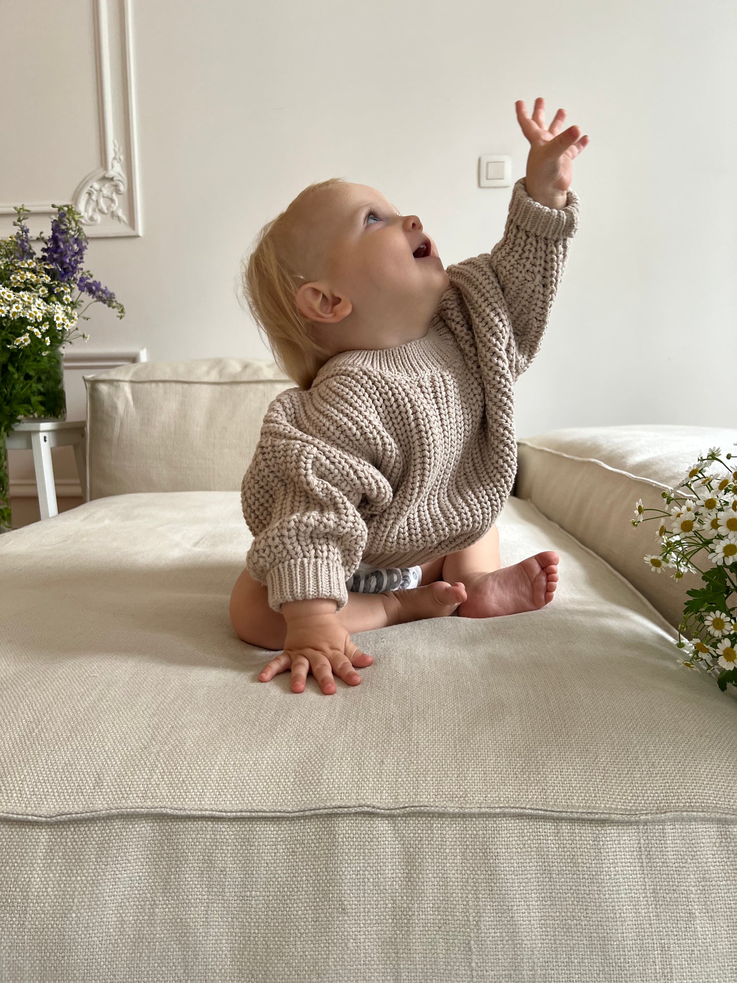 CHUNKY SWEATER NATURAL
