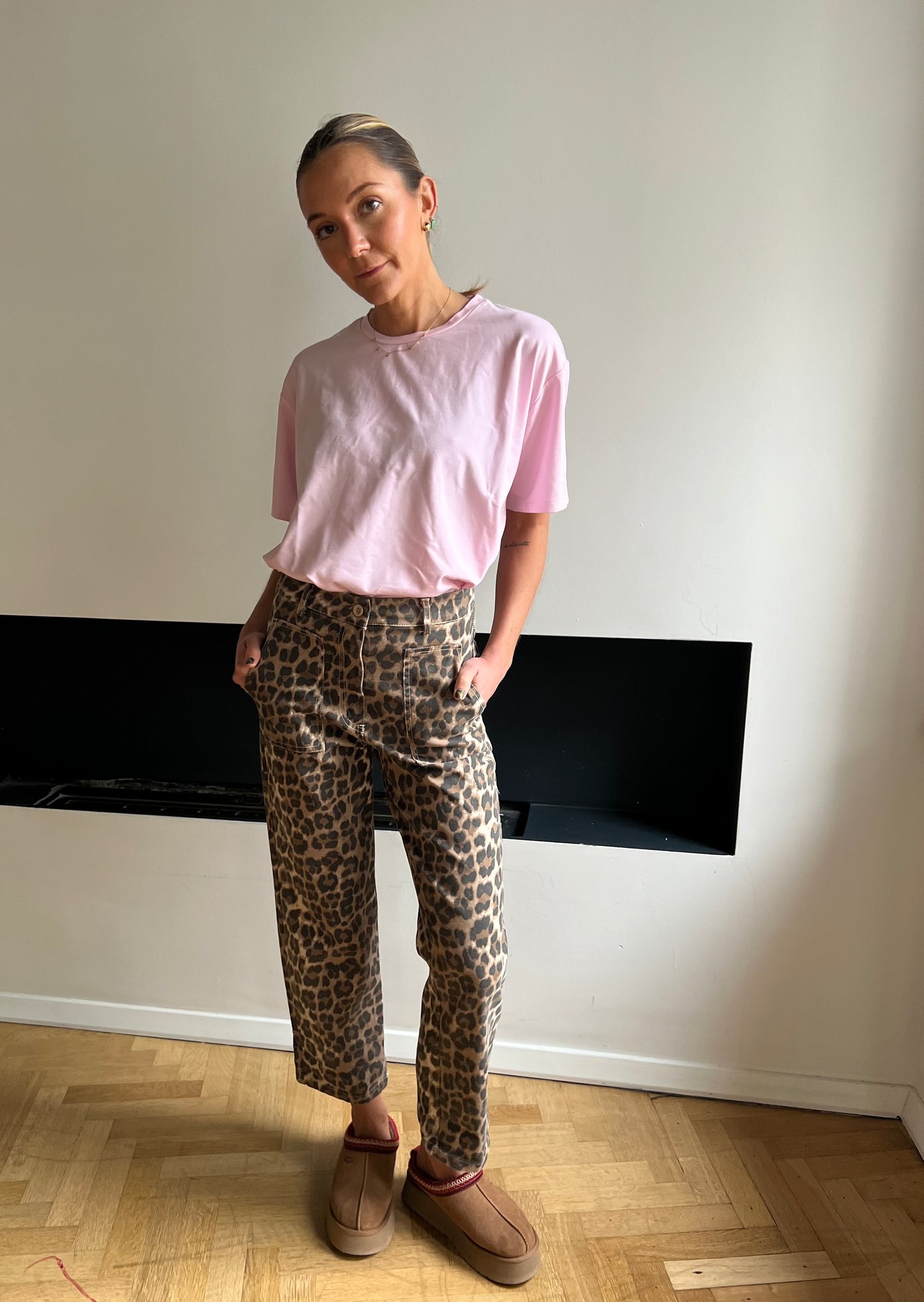 PANTALON LEOPARD