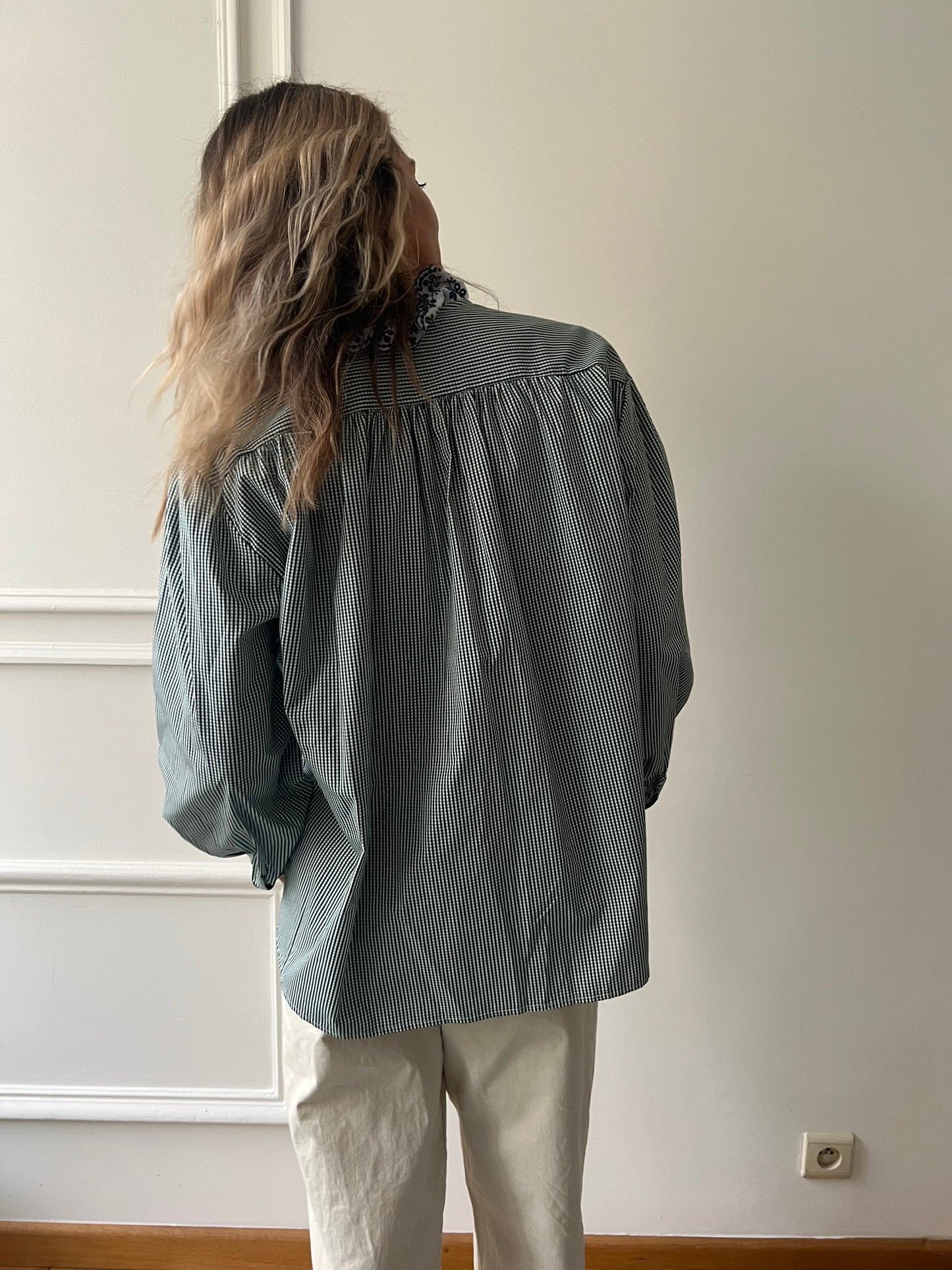 BLOUSE GREEN
