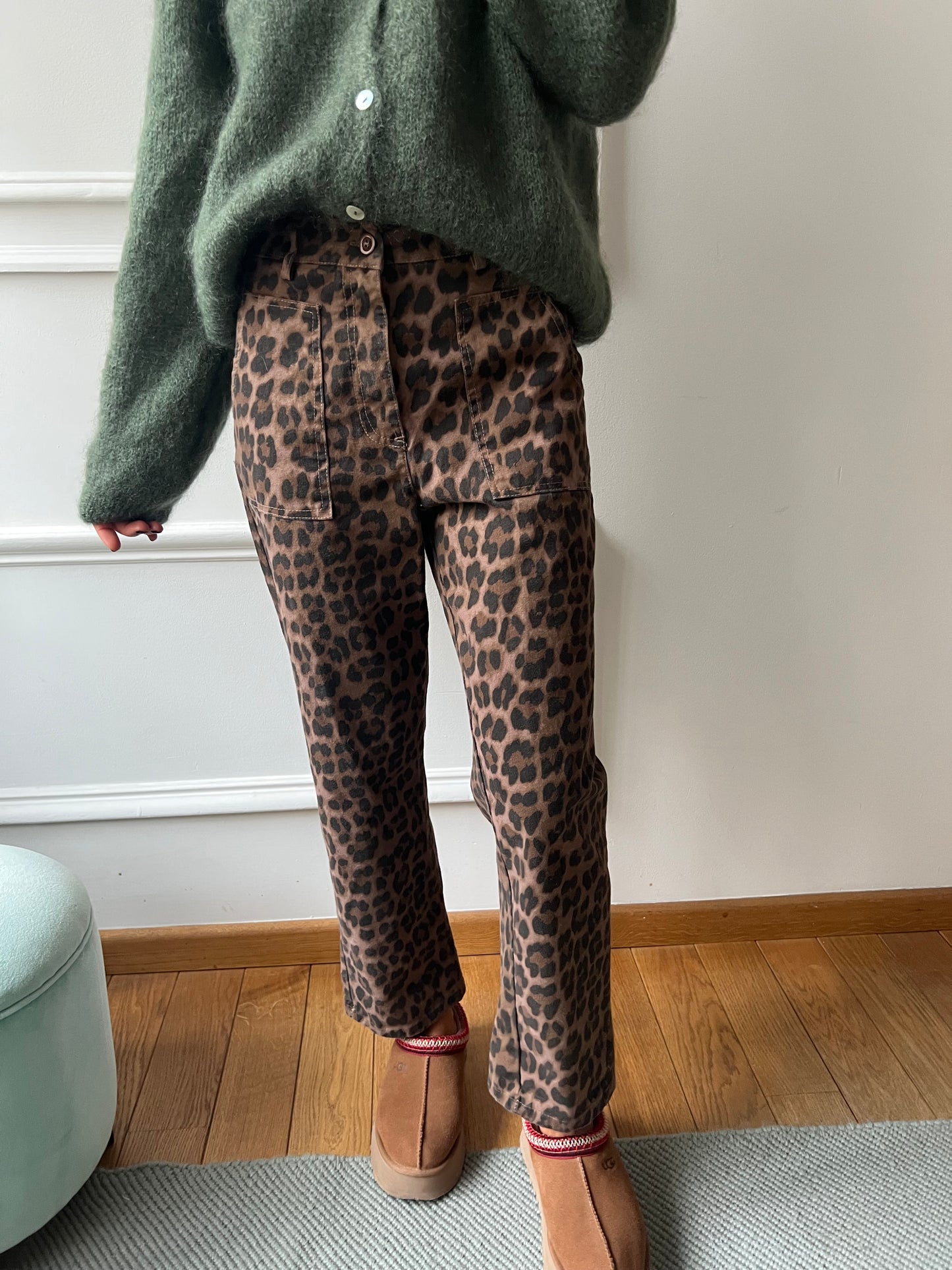 PANTALON LEOPARD