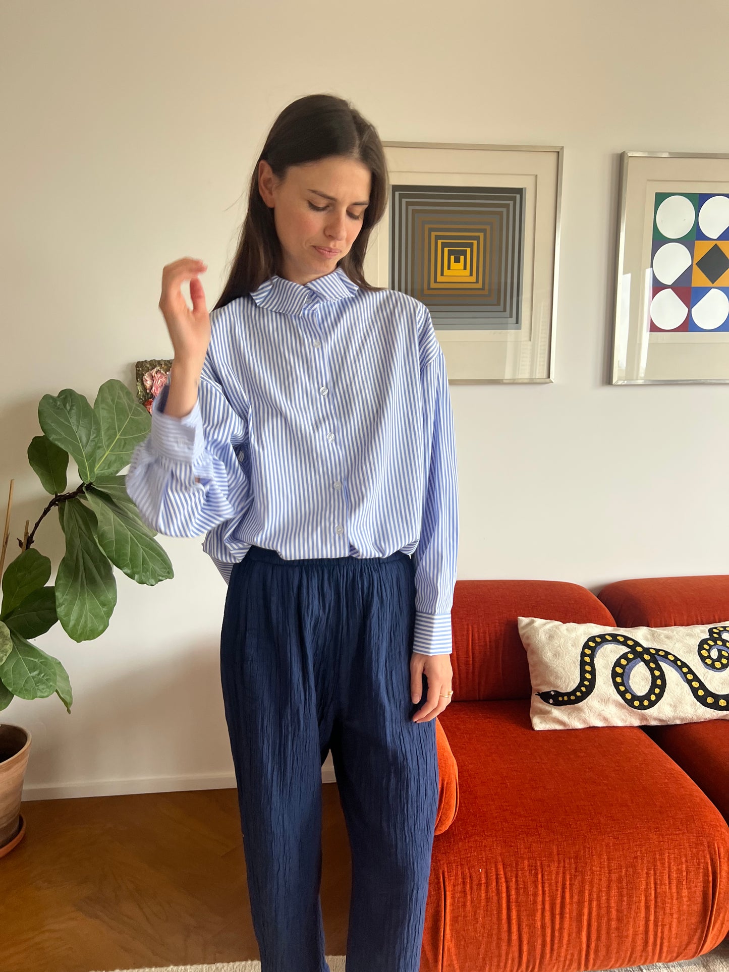 Blue Lines shirt