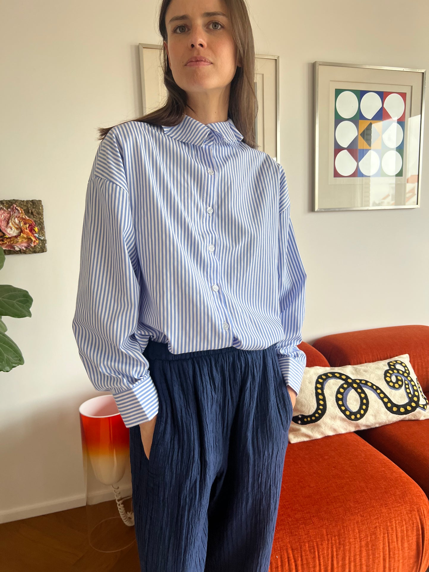 Blue Lines shirt