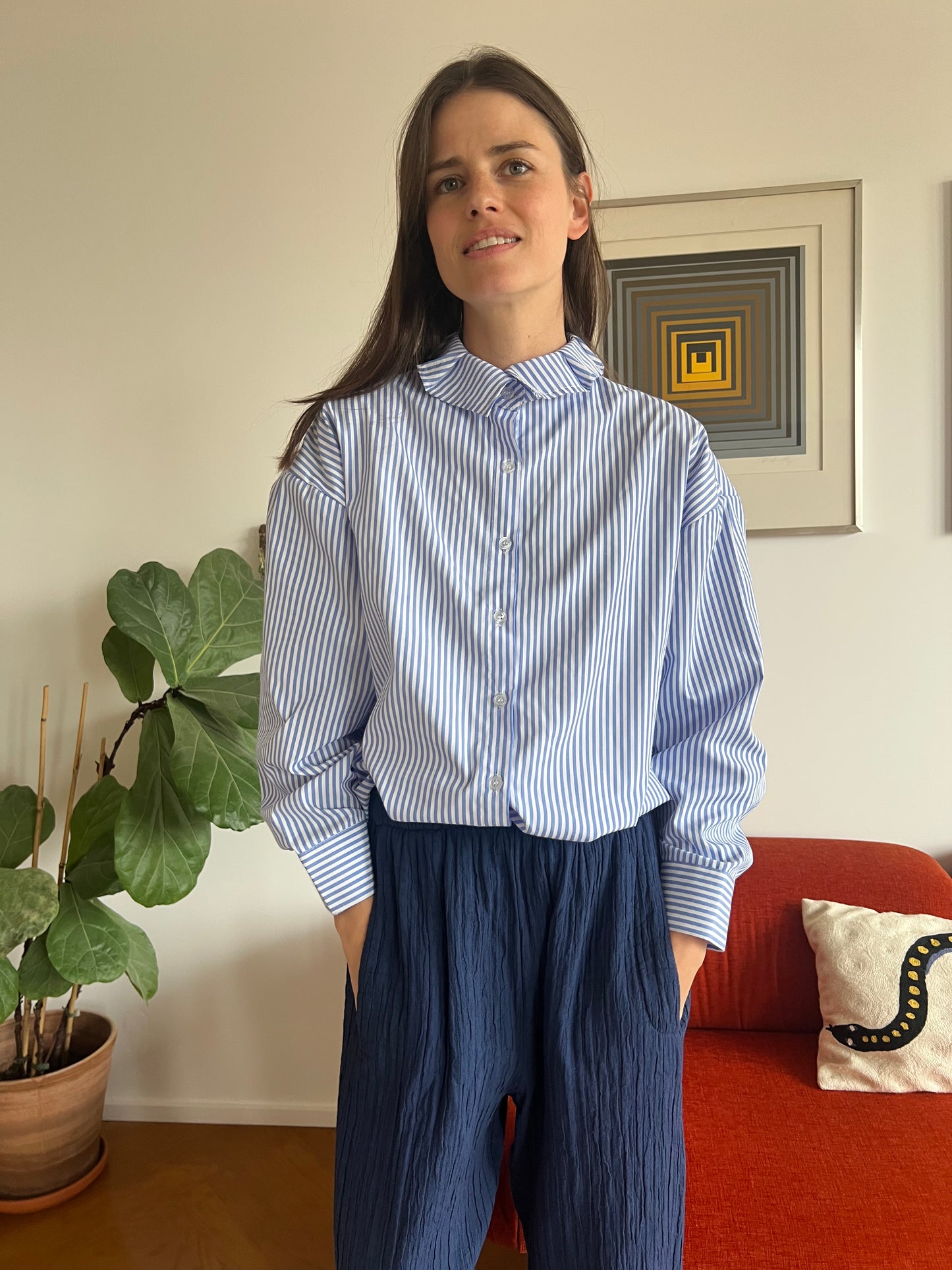 Blue Lines shirt