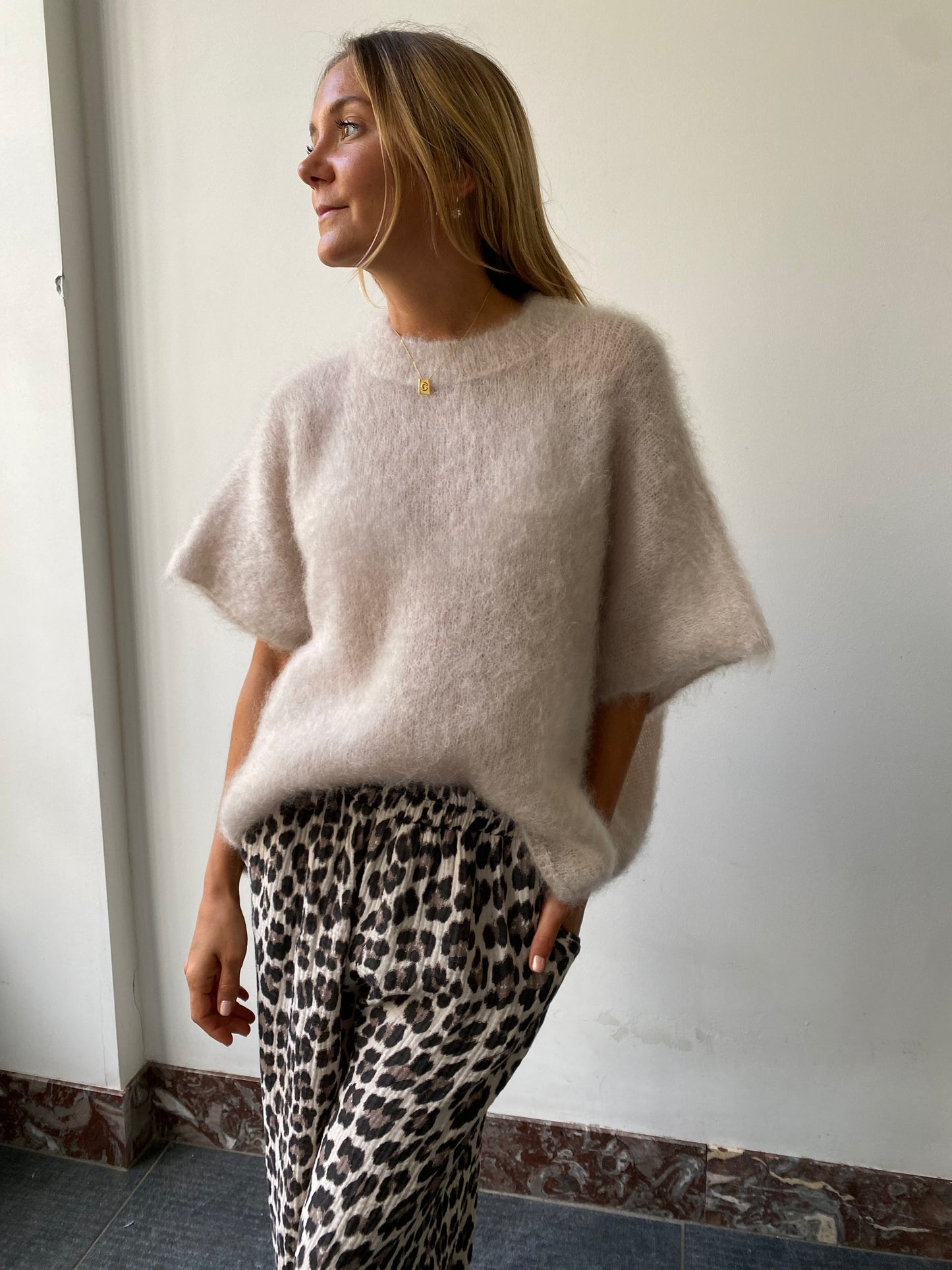Pull mohair Oatmeal