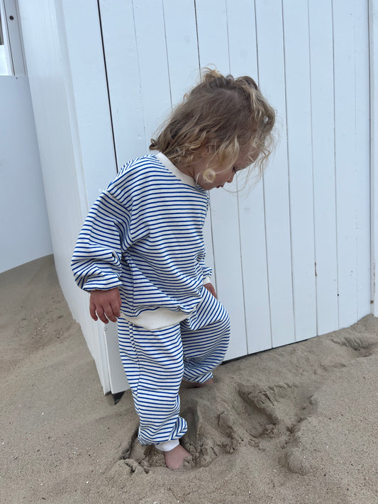 Stripe blue set