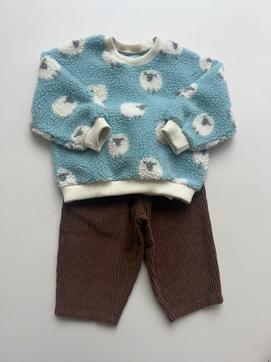 Cord brown pants