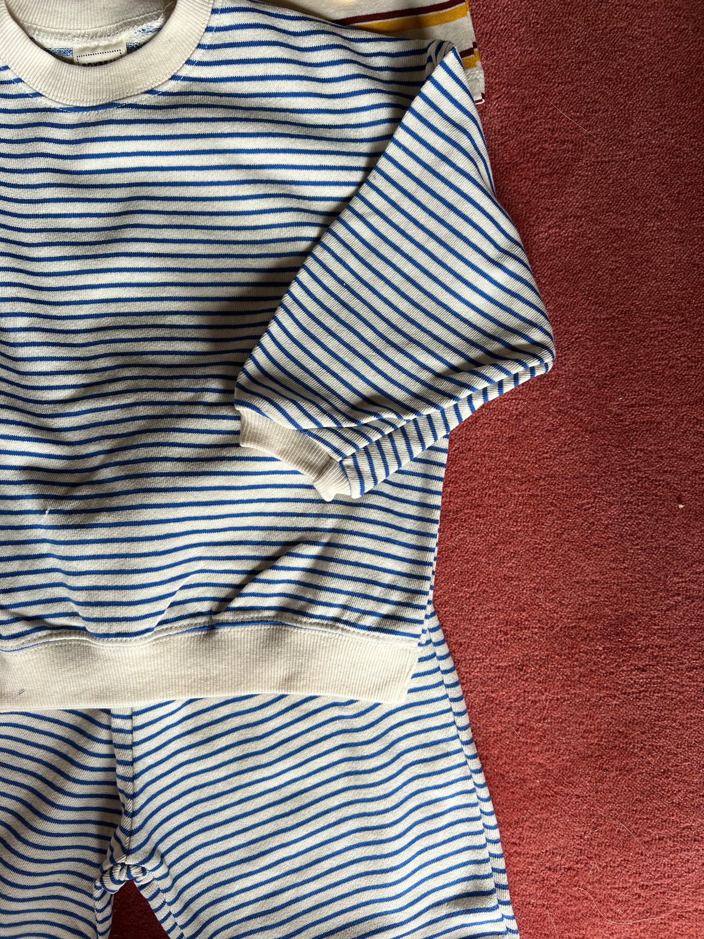 Stripe blue set