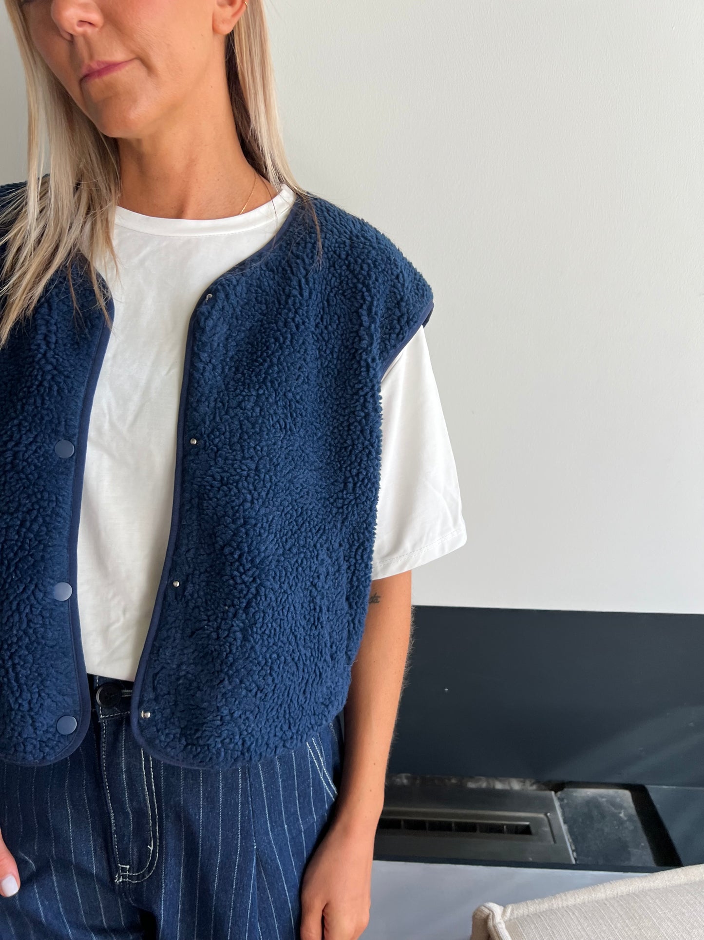 GILET TEDDY MARINE PRE ORDER