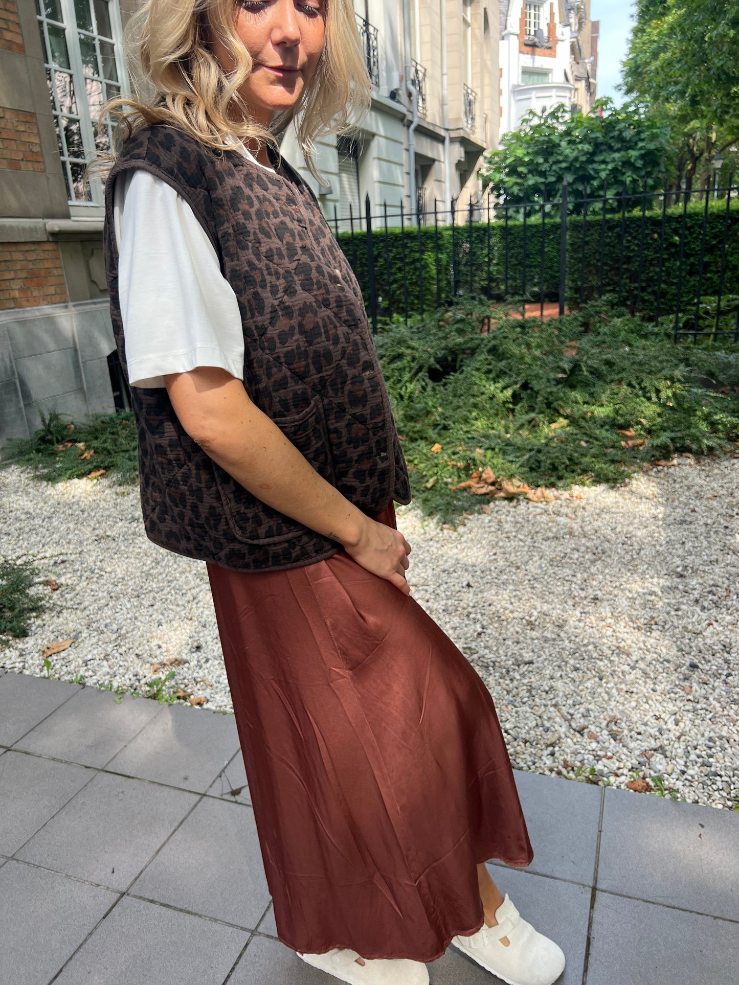 Jupe marron
