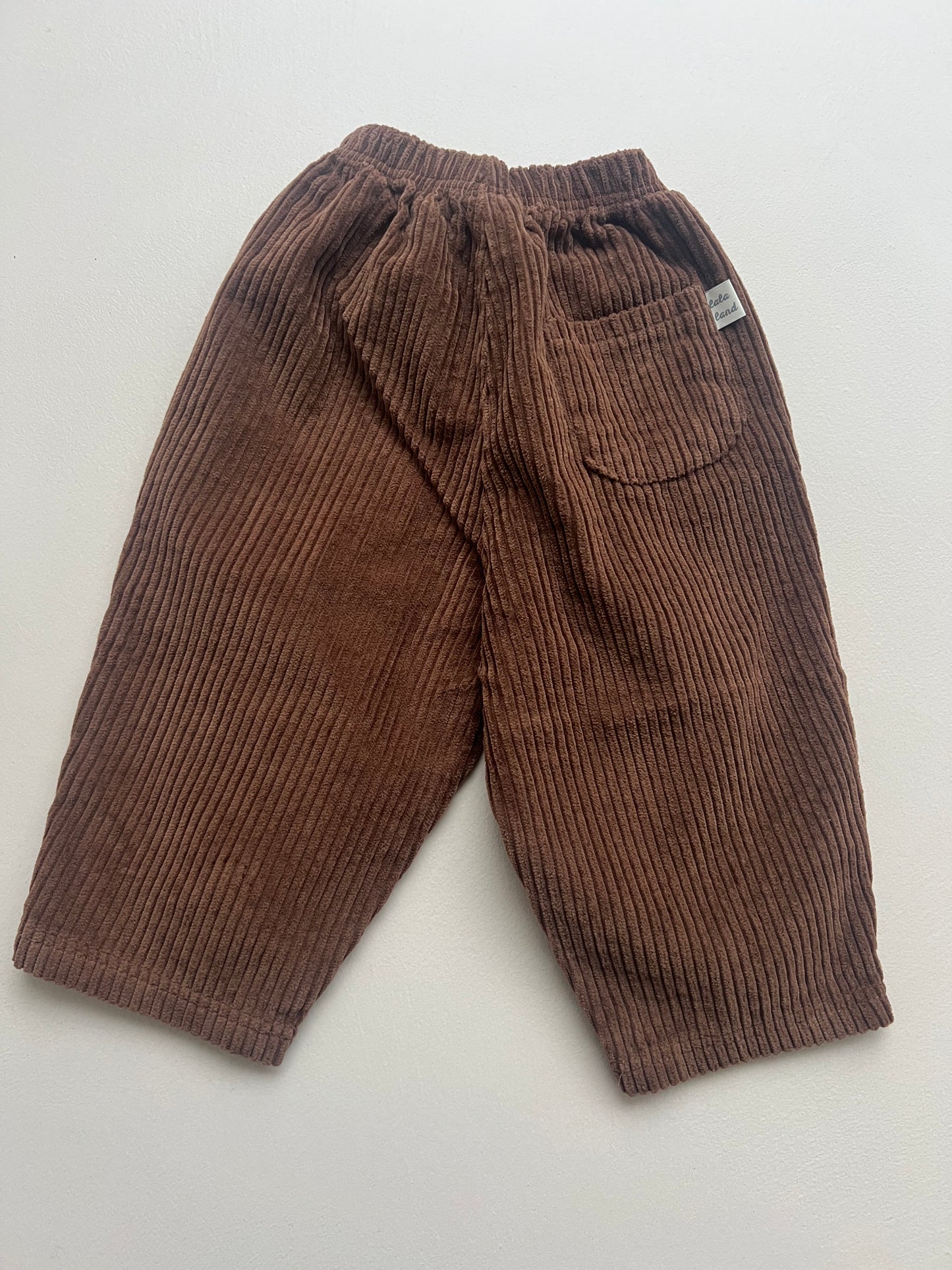 Cord brown pants