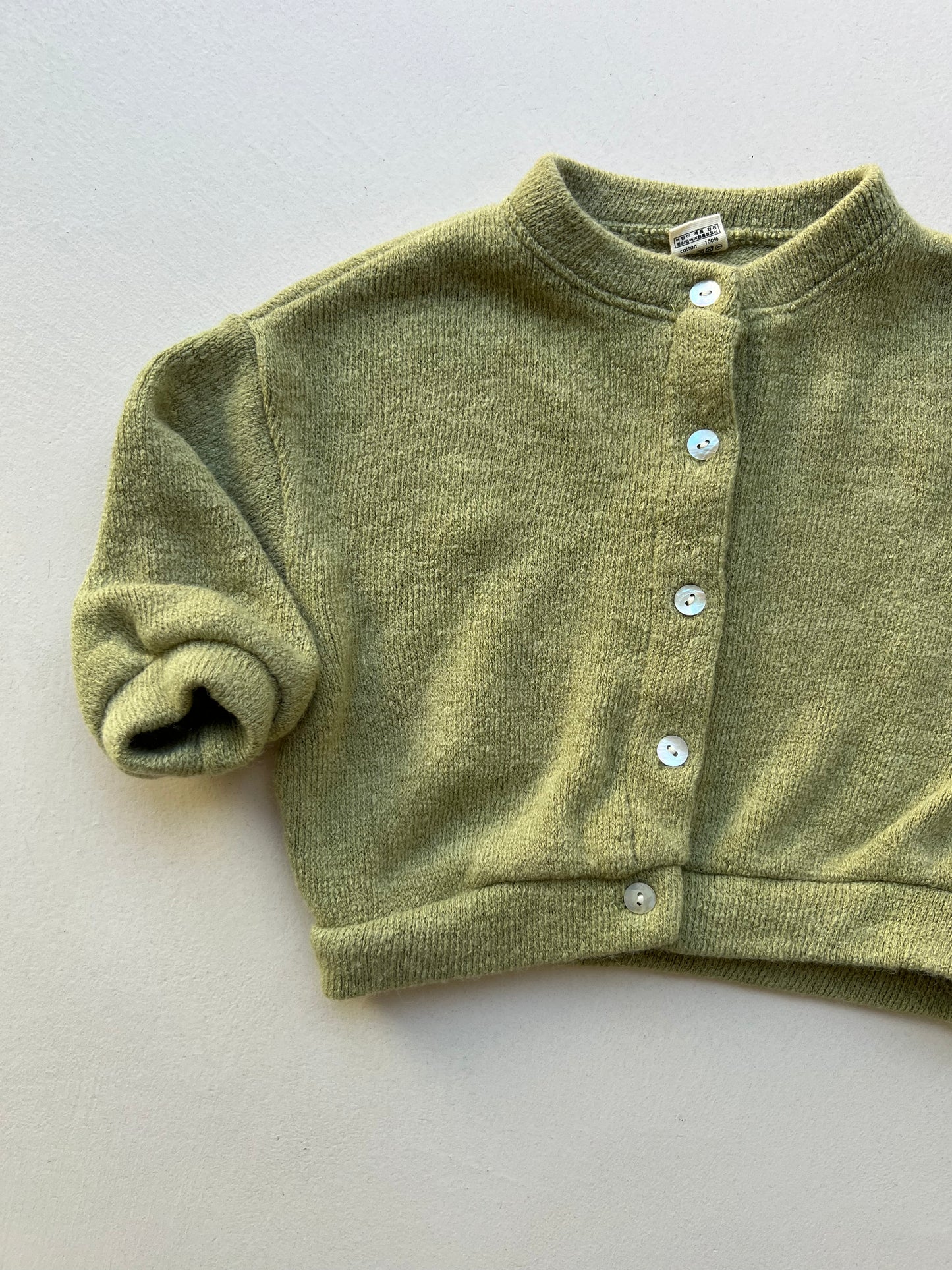 SAGE GREEN CARDIGAN