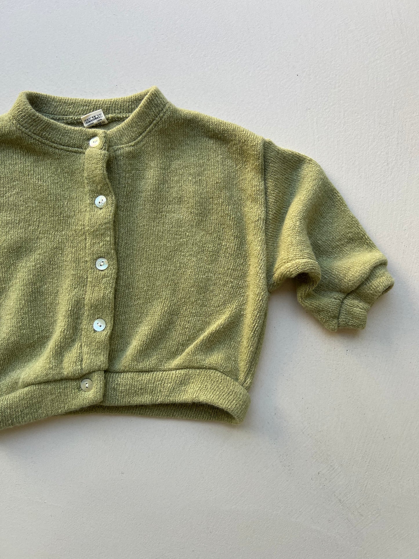 SAGE GREEN CARDIGAN