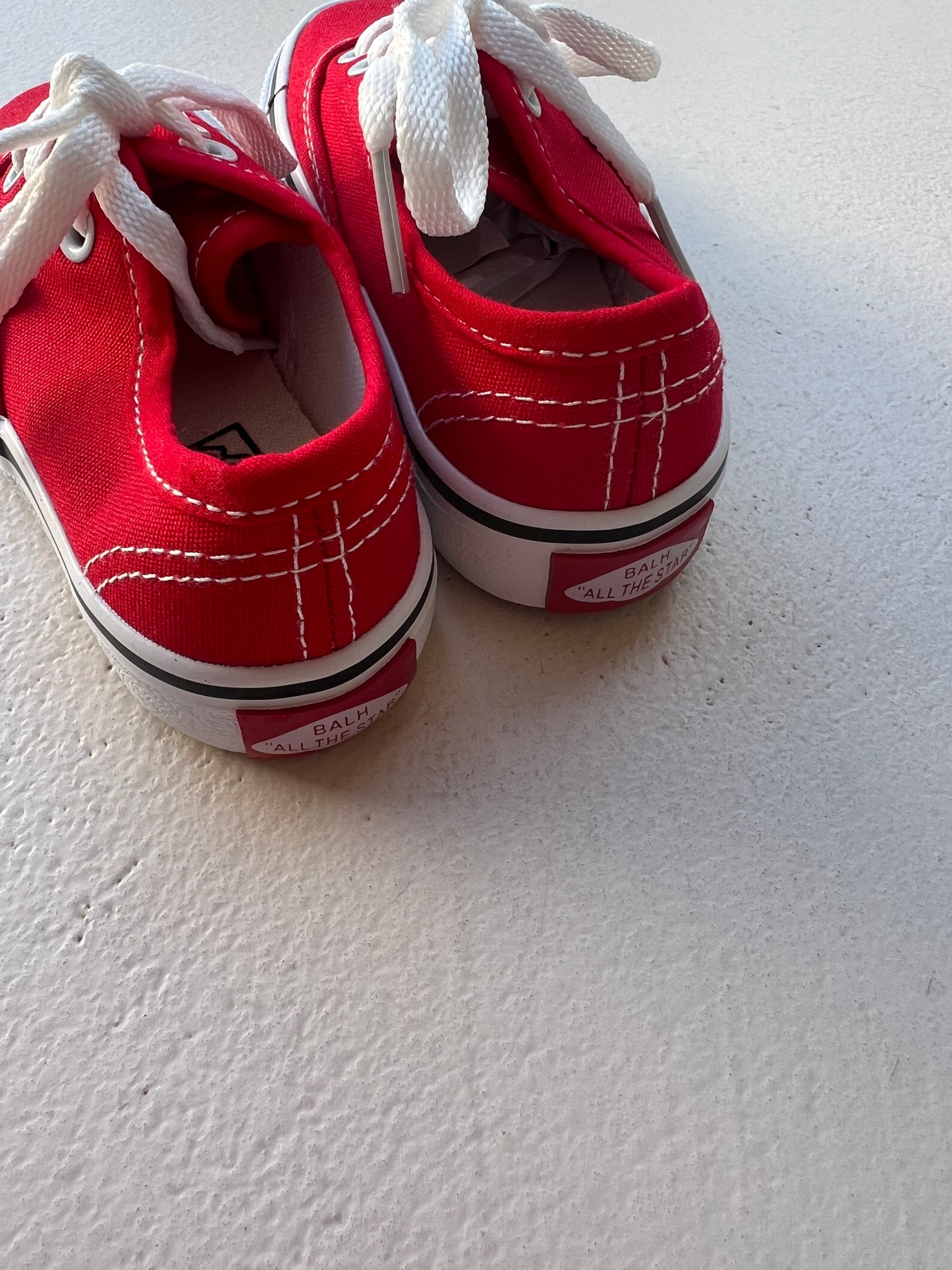RED SNEAKERS